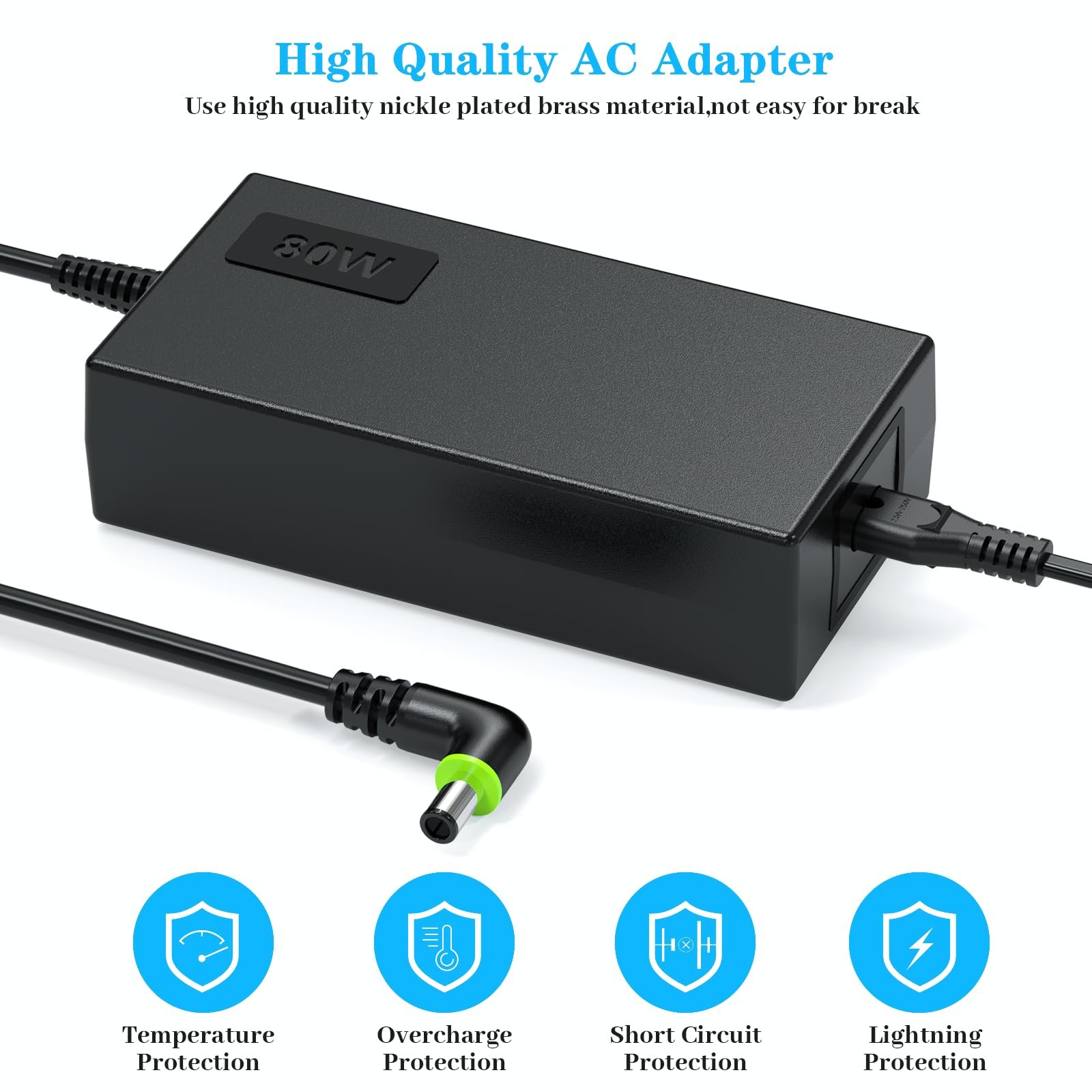 HHZ 80W Charger Compatible with Philips DS500 DS700 DSX510H11C DSX520T11C, DreamStation 2 Respironics CPAP Auto Pro Ref 1144267