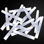 Himalayan Glow WBM Selenite Crystal Sticks - 2 Lbs Crystals and Healing Stones Tourmaline Crystal Reiki, Chakra Stones for Smudg