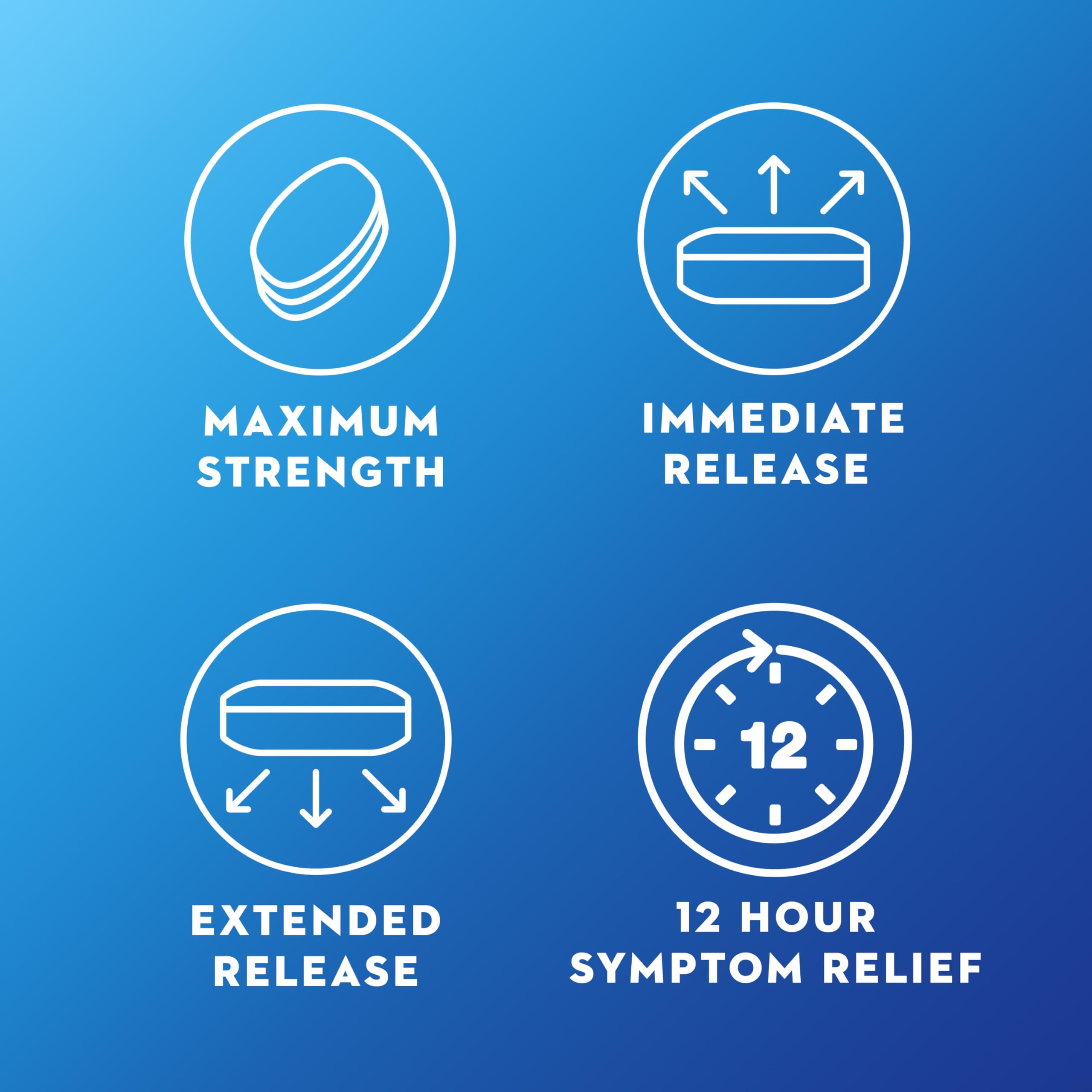 Mucinex 12 Hour Maximum Strength 1200 mg Guaifenesin Extended-Release Tablets for Excess Mucus Relief, Expectorant Aids Excess M