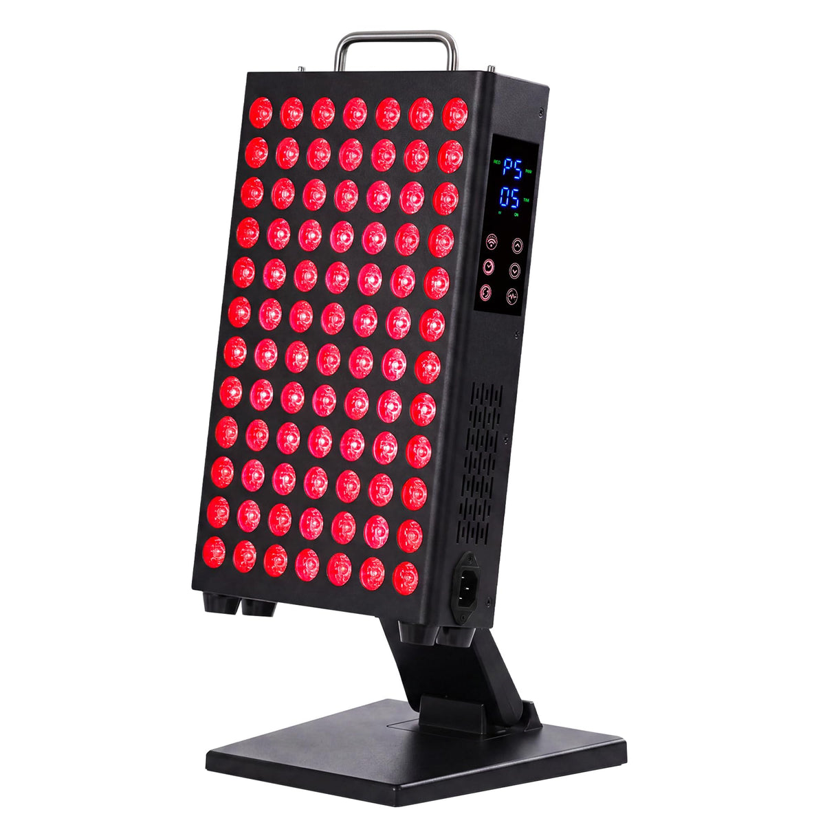 Cosytime Red Light Therapy Panel for Face and Body, 6Wavelength (6601060nm) Infrared Red Light Therapy, 204 LED Chips, with Mu