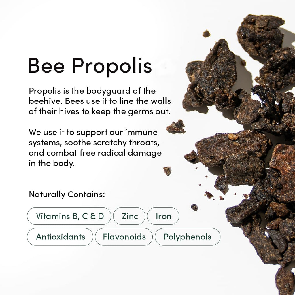 Beekeepers Naturals Kids Propolis Throat Spray 95% Bee Propolis Extract - Natural Immune Support & Sore Throat Relief, Antioxid