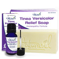 Tinea Versicolor Full Body Value Pack - Targeted Relief Liquid (15mL) + 1 Anti-Itch Soap | Natural Ingredients for Ringworm, Can