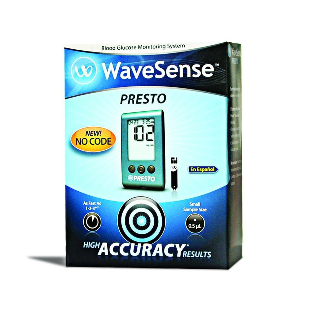 Agamatrix Wavesense Presto Blood Glucose Meter Kit