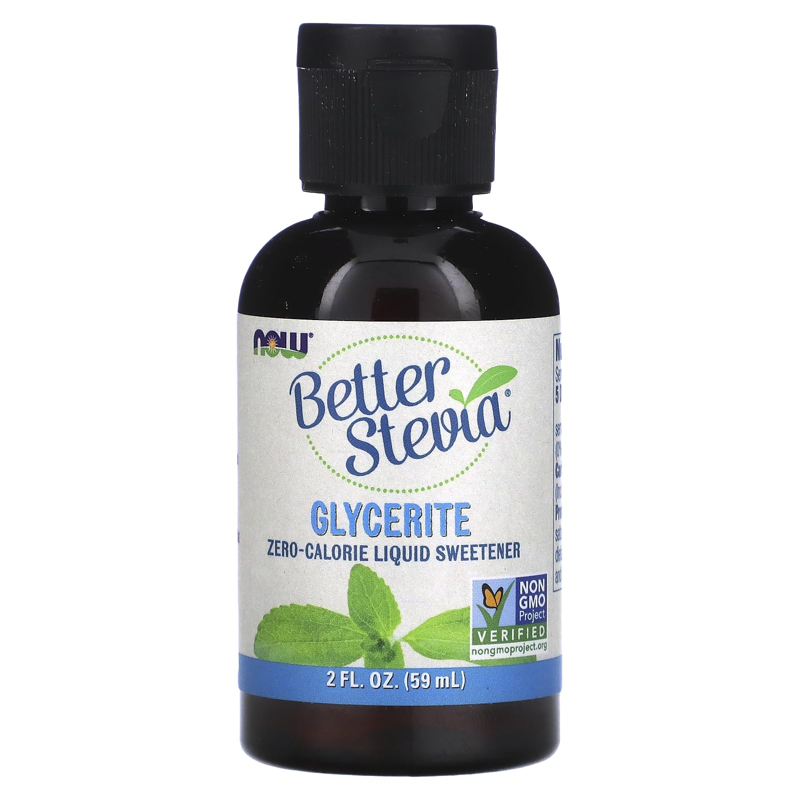 Stevia Glycerite A/F - Now Foods - 2 Oz - Liquid