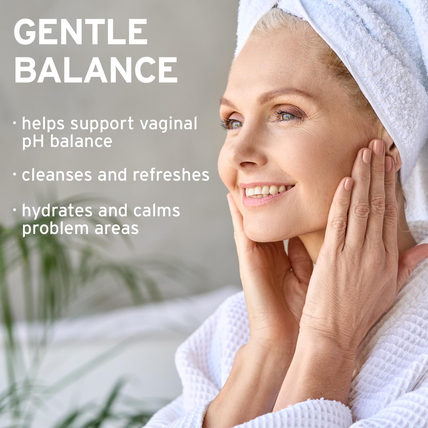 Emerita by Life-flo pH Balancing Feminine Wash, Hydrating Cleanser Soothes Delicate Areas, Fights Odor and Keeps You Feeling Fre