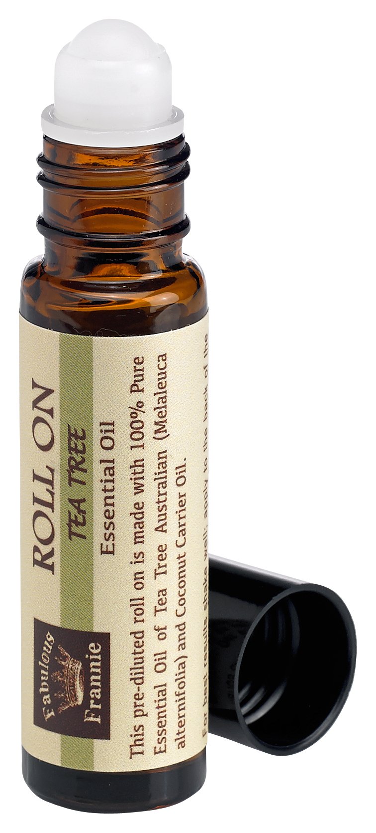 Fabulous Frannie Tea Tree Essential Oil Roll-On 10 ml Made with Pure Essential Oils