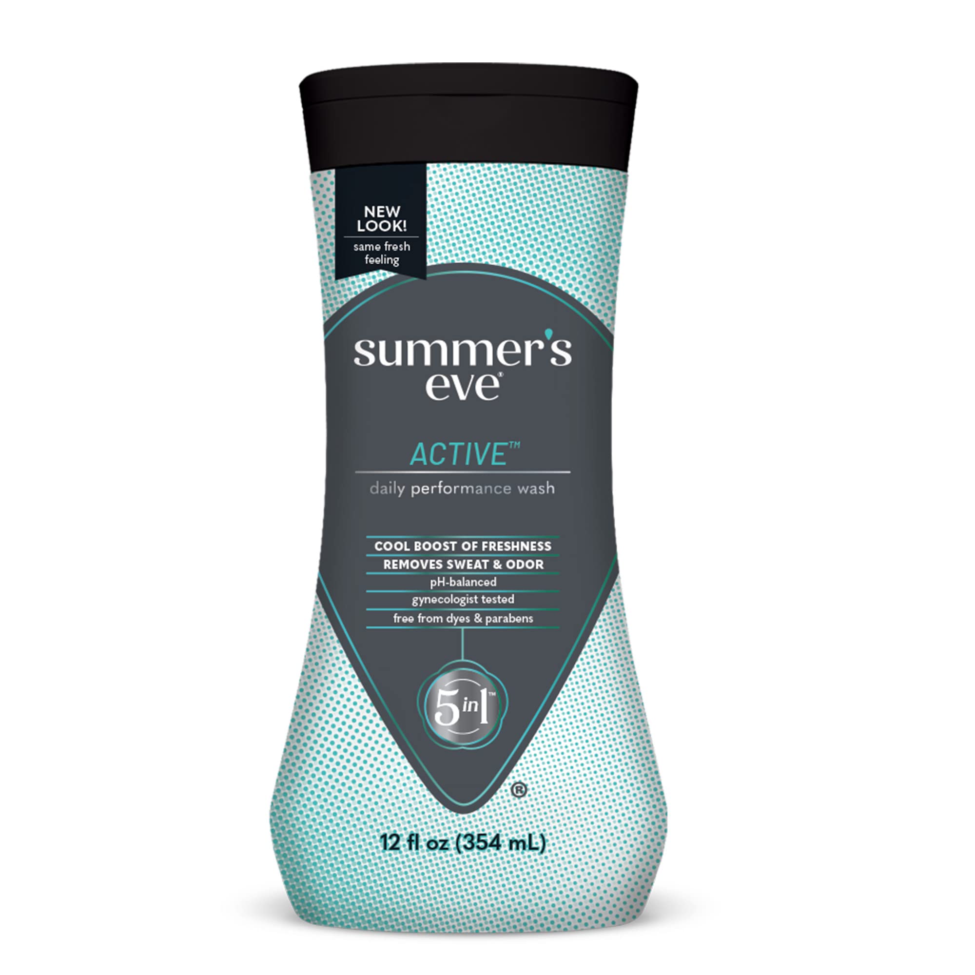 Summer's Eve Active Daily Performance All Over Feminine Body Wash, Feminine Wash pH Balanced, 12 fl oz