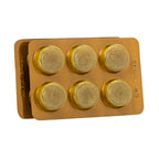 Golden Throat Lozenge Cough Drops (Jinsangzi Houpian) (12 Lozenges Per Pack) (3 Packs)