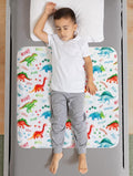 2X Potty Training Waterproof Bed Pad- Night Time Bed Protector Excellent for Toilet Training, Incontinence & Bedwetting, Reusabl