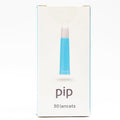 Pip 30 Lancets | All-in-One 30G-1.0mm Safety Lancets | Ultra-Sensitive Fingerstick for Blood Sugar & Ketone Monitors