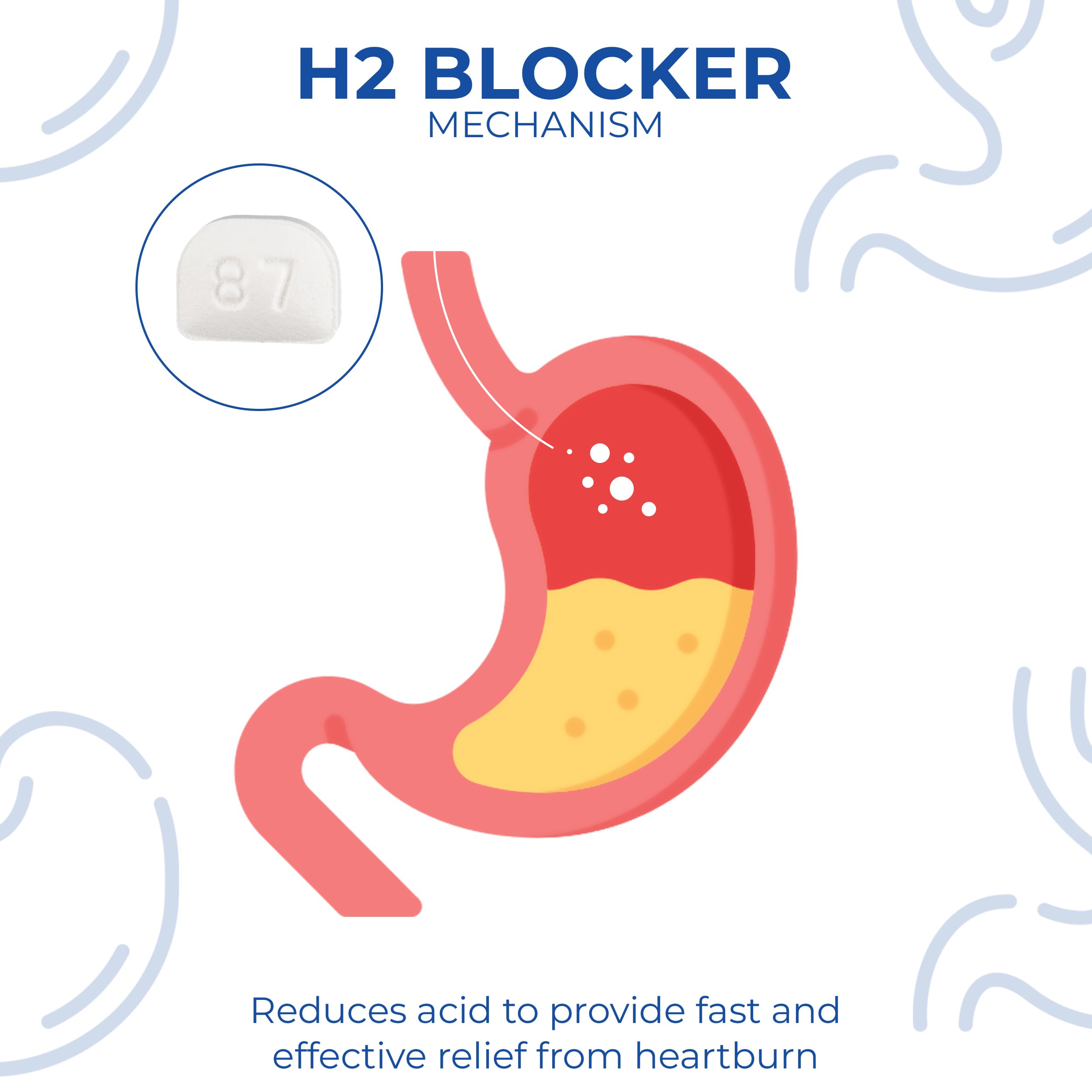 Timely Acid Reducer Famotidine 20mg - Compare to the active ingredient in Maximum Strength Pepcid AC - Acid Reflux Medicine for