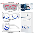 Hion Motion Sickness Glasses - Relieve Carsickness, Airsickness & Seasickness - Ultra-Light Portable Nausea & Vertigo Glasses fo