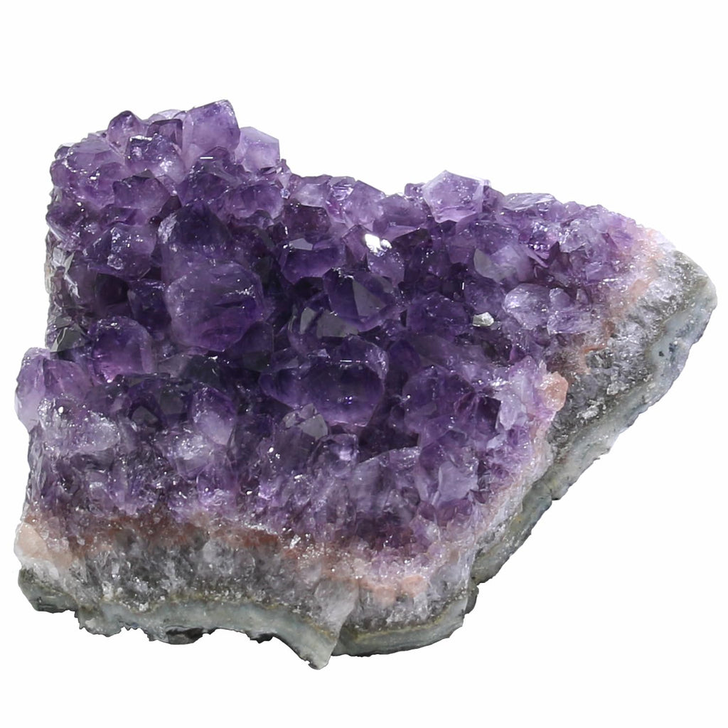 Nvzi Amethyst Crystal Rock, Real Amethyst Stone, Natural Purple Crystals and Healing Stones, Amathesis Crystal Cluster Geode, Am