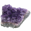 Nvzi Amethyst Crystal Rock, Real Amethyst Stone, Natural Purple Crystals and Healing Stones, Amathesis Crystal Cluster Geode, Am