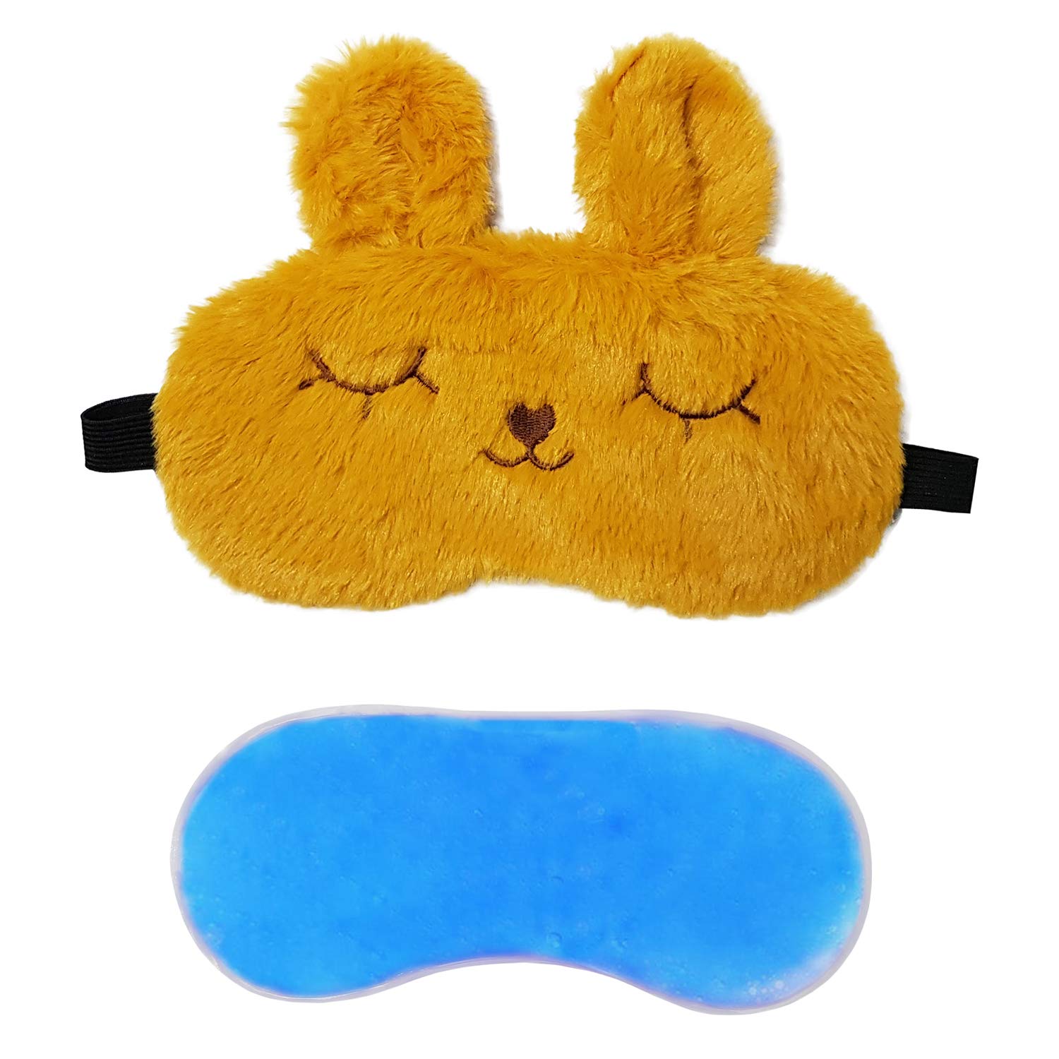 Jenna Eye Mask For Sleeping With Adjustable Strap Super Soft Sleeping Mask Blind Fold For Comfortable Sleep Travelling Sleep Mas