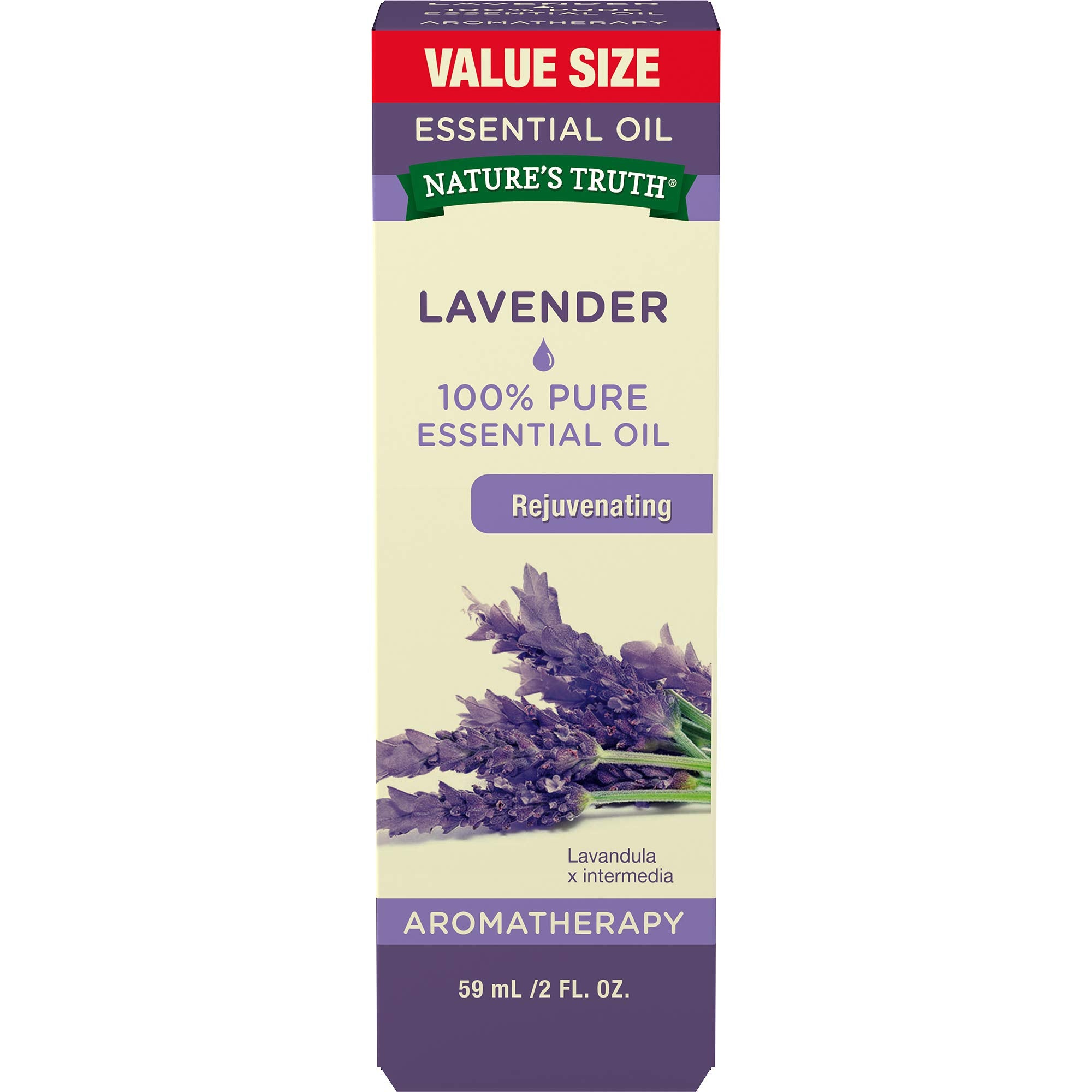 Natures Truth Essential Oil, Lavender, 2 Fl Oz (Packaging May Vary)