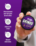 Grinds Coffee Pouches |Tobacco Free, Nicotine Free Healthy Alternative | 6 Cans of New Orleans | Made in the USA | 18 Pouches Pe