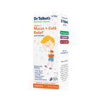 Dr. Talbots Mucus + Cold Relief Liquid Medicine, Naturally Inspired, for Children, Includes Dosage Cup, Natural Grape Juice Fla