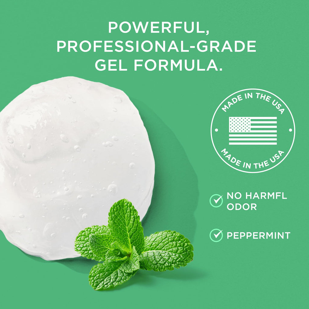 Lee Beauty Professional Callus Remover for Feet - Peppermint, Powerful Formulation - Extra Strength Gel, Home Pedicure Foot Spa
