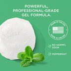 Lee Beauty Professional Callus Remover for Feet - Peppermint, Powerful Formulation - Extra Strength Gel, Home Pedicure Foot Spa