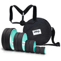 Ultimate Back + Neck Bundle, 4-Pack Chirp Wheel, Carrying Case, and Upper Back Posture Corrector, Includes Focus, Deep Tissue, F