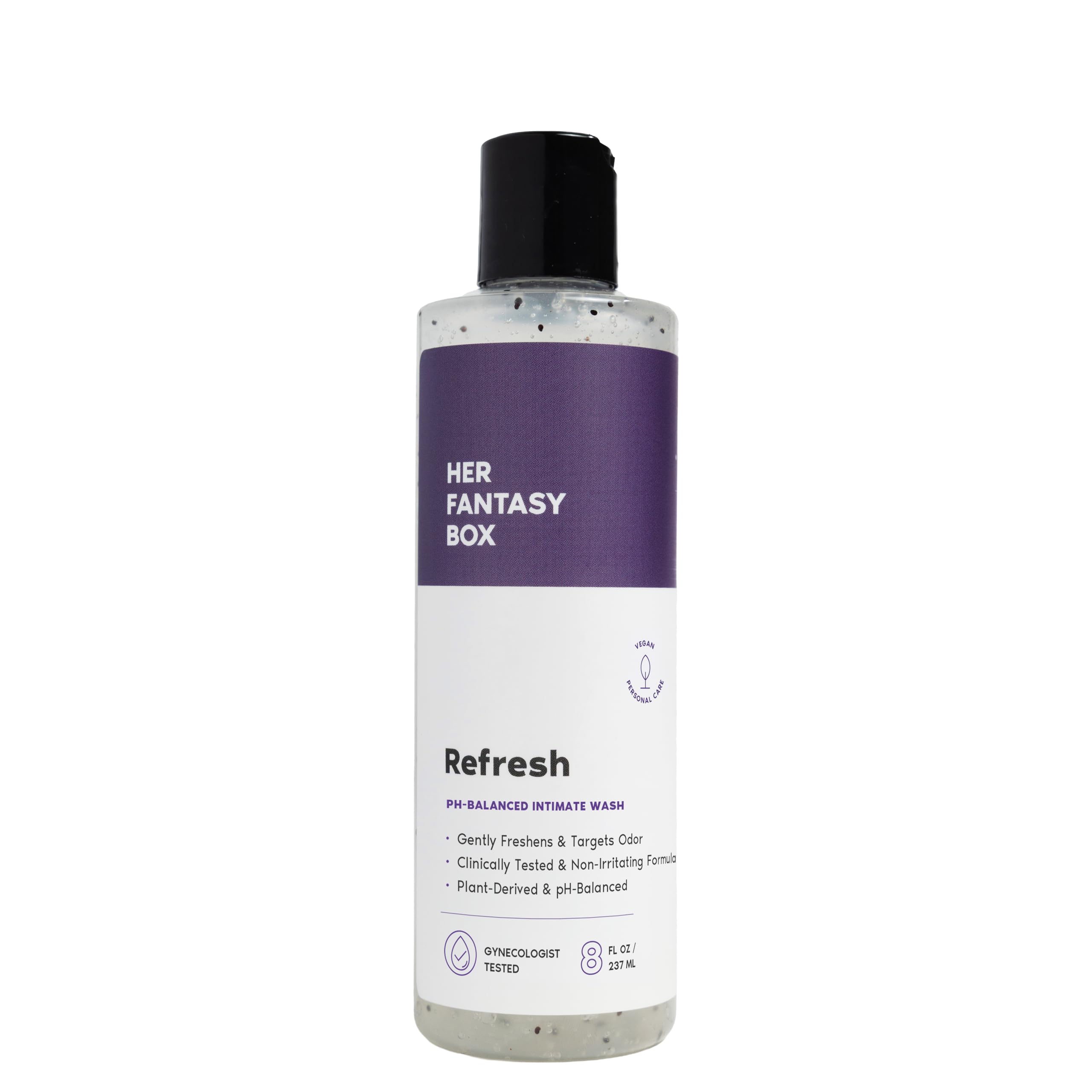 Her Fantasy Box | Sensitive Probiotic+ Gentle Cleanser - Fragrance-Free, pH Balanced Body Wash with Chamomile & Probiotic Lysate
