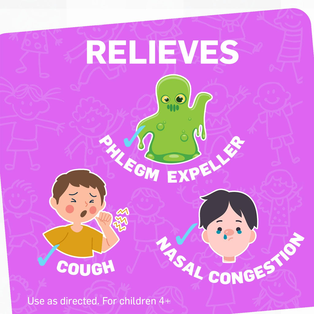 TUKOL Childrens Cough Medicine - Cough & Congestion Relief, Chestal Cough Suppressant for Kids, Childrens Cold and Cough Medic
