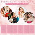 Dansib 24 Pcs Mini Hand Sanitizer Spray Bulk Travel Size Pink Perfume Hand Sanitizer Spray Valentines Day Galentines Gift for W