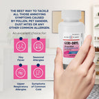 Geri-Dryl Allergy Relief Tablets (400 Count) by GeriCare| Diphenhydramine HCI 25mg Antihistamine Tablets for Sneezing, Runny Nos