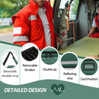 Be-Better First Aid Bag,Medical Bag,First Responder Bag for Trauma,Medical Bag Organizer with Detachable Dividers for Nurses,Hom