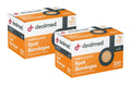 Dealmed Sheer Plastic Spot Bandages - 7/8    Small Round Sterile Strips, Adhesive Outer with Non-Stick Pad, Latex Free, Wound Ca