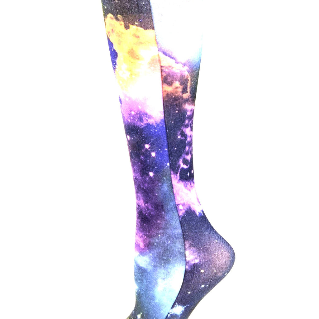 Celeste Stein Therapeutic Compression Socks, Multi Planets, 8-15 mmHg, Mild