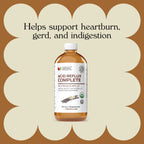 Acid Reflux Complete 8oz - Natural Organic Liquid Heartburn, GERD, & Amish Reflux Relief Remedy & Medicine