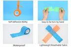 FEILIBAY 15 Pack Cohesive Wrap 2 Inches x 5 Yards Self Adherent Vet Tape for Pets, Elastic Self Adhesive Bandage Wrap for Sports