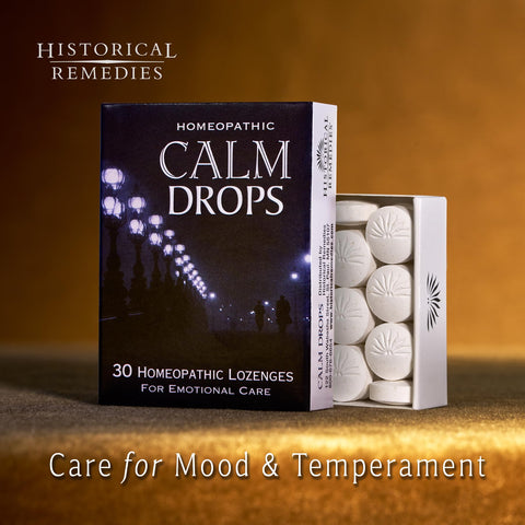 Historical Remedies Calm Drops Homeopathic Lozenges (3 Pack)| Natural Care for Emotional Stress Relief, Vegan & Gluten-Free Orga