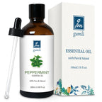 Peppermint Oil for Diffuser, Hair, Spray, Soap, Body Wash, 100% Pure Peppermint Essential Oil - 100ml