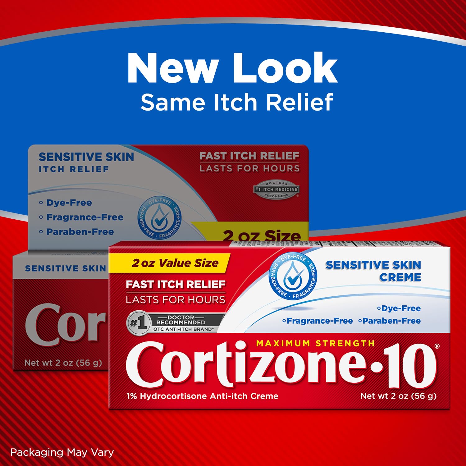 Cortizone 10 Maximum Strength Sensitive Skin Anti-Itch Cream, 1% Hydrocortisone, 2 oz.