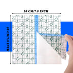 Nuanchu Dialysis Catheter 7.87 x 7.87 Inch Shower Cover Peritoneal Dialysis Accessories Protector Waterproof Transparent Bandage