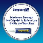 Compound W Total Care Wart Remover with Proheal Cream for Skin - 0.25 oz and Maximum Strength Fast Acting Salicylic Acid Gel - 0
