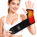 Red Light Wristband for Hand and Wrist, 48 LED Heat & Vibration
