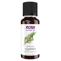 NOW Essential Oils, Cypress Oil, Balancing Aromatherapy Scent, Steam Distilled, 100% Pure, Vegan, Child Resistant Cap, 1-Ounce