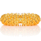 12 Pieces Spiky Sensory Finger Rings, Spiky Finger Ring/Acupressure Ring Set for Teens, Adults, Silent Stress Reducer and Massag