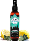 Lumi Outdoors Natural Shoe Deodorizer & Foot Odor Elimination Spray - Shoe Spray for Smelly Shoes - Extra Strength - Eucalyptus 