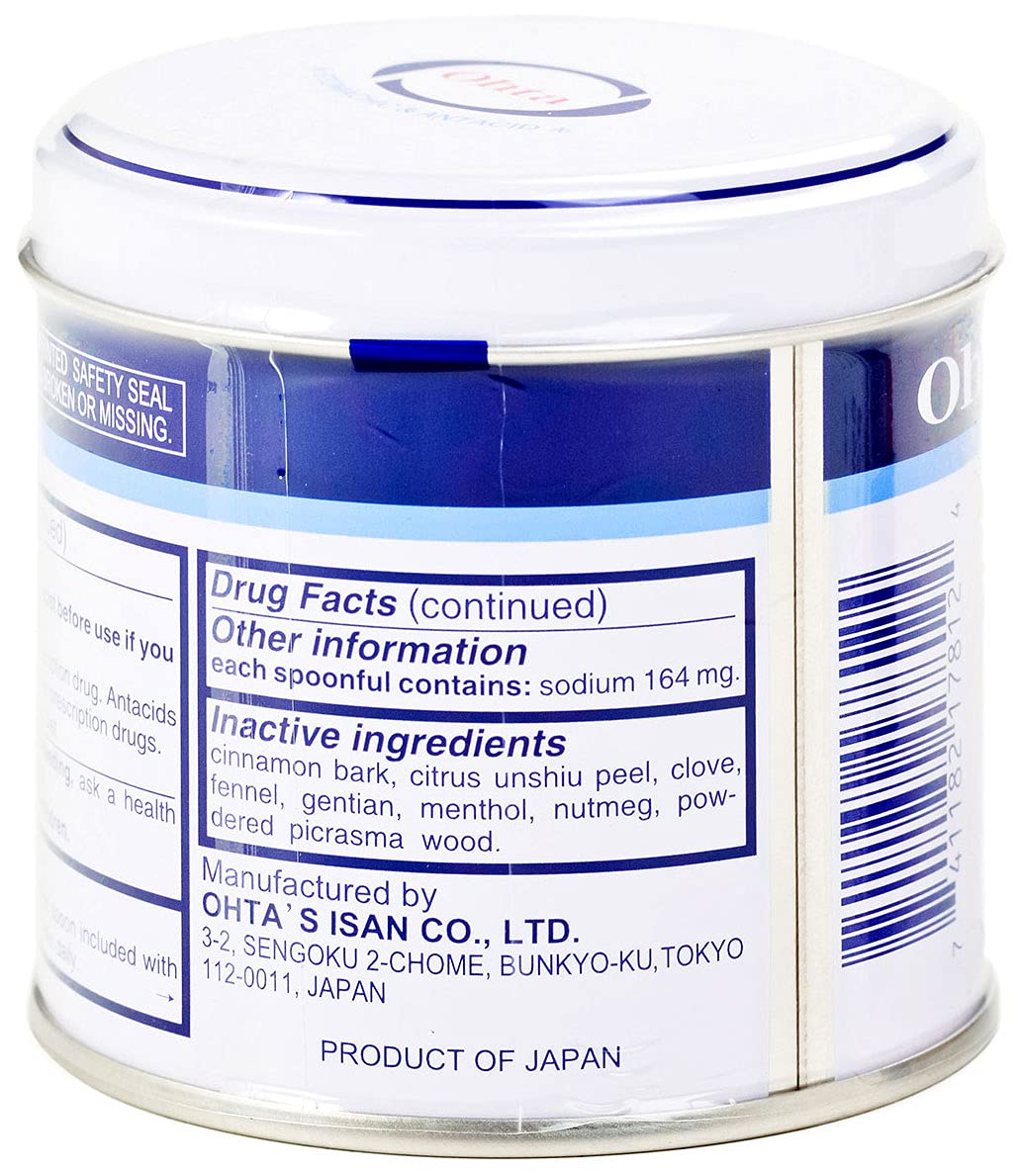 OHTA ISAN Antacid Can, Large, 0.32 Pound