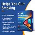 Tuwyfe ?56 Patches? Smoking Aid Stop Smoking Patch, Easy and Effective Anti-Smoking Stickers Step 1 2 and 3 - Best Product to Qu