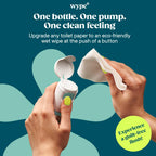 Wype | Refill | Toilet Paper Gel | Flushable Wet Wipes Alternative | Vacation Essentials | 2 x 3.4 fl oz | 2 Pack