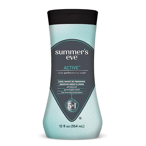 Summer's Eve Active Daily Performance All Over Feminine Body Wash, Feminine Wash pH Balanced, 12 fl oz