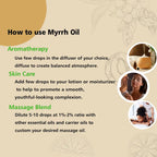 GM Gumili Myrrh Essential Oil, 100% Pure, 30ml, Aromatherapy, Skin Care, Home Diffuser