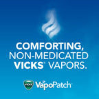 Vicks VapoPatch, Wearable Mess-Free Aroma Patch, Soothing & Comforting Non-Medicated Vicks Vapors, For Adults & Children Ages 6+