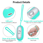Sleep Aid Instrument, Handheld Insomnia Relief Device, USB Sleep Aid Machine for Improved Sleep, Pressure Anxiety (Lime)